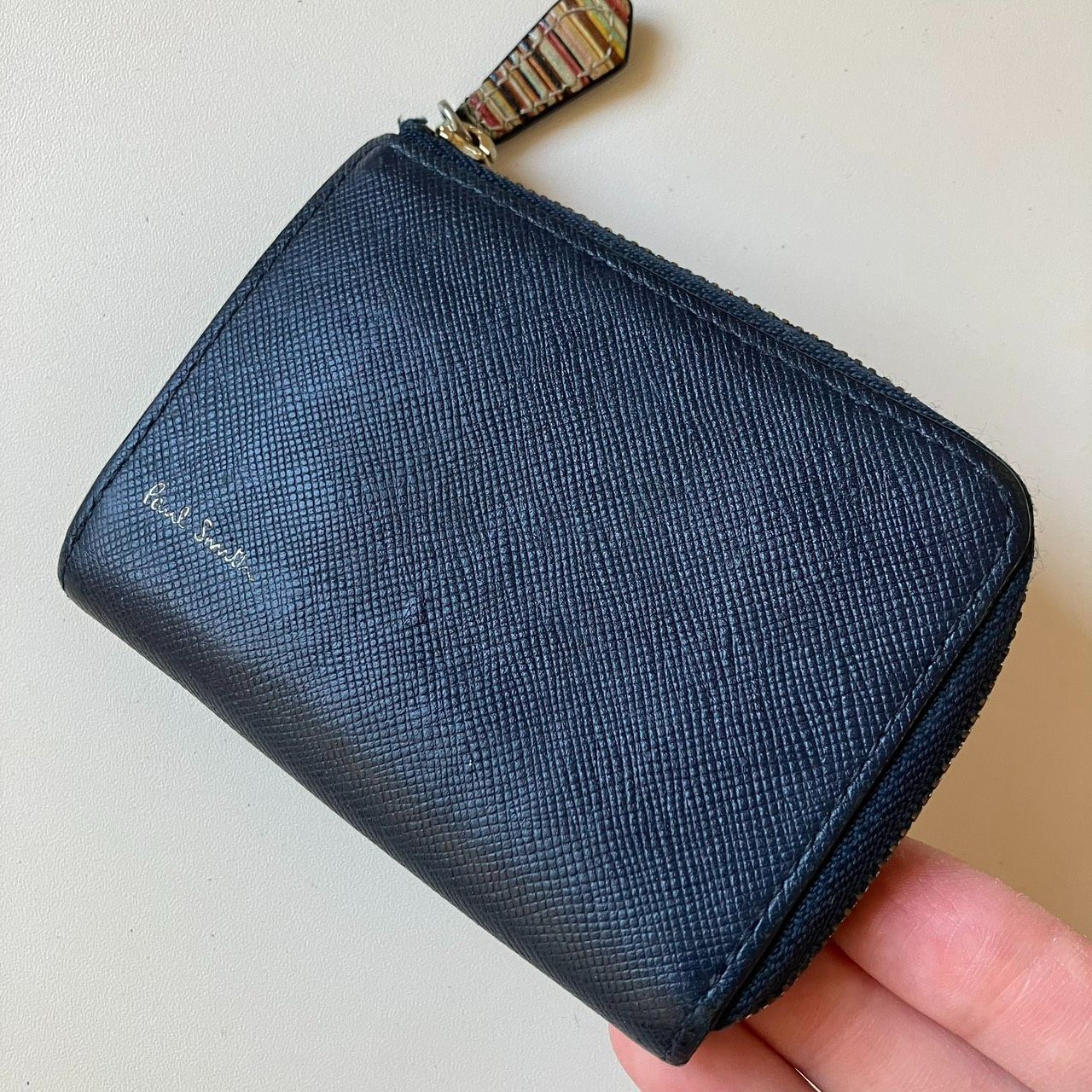  ポールスミス Paul Smith コインケース キーケース パスケース ジップストローグレイン2 ネイビー コインケース 小銭入れ 小物