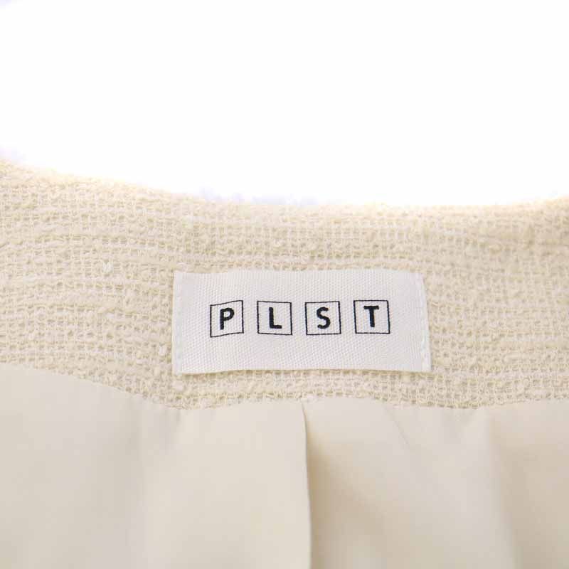 プラステ PLST 19SS スラブツイードジャージーキーカラー