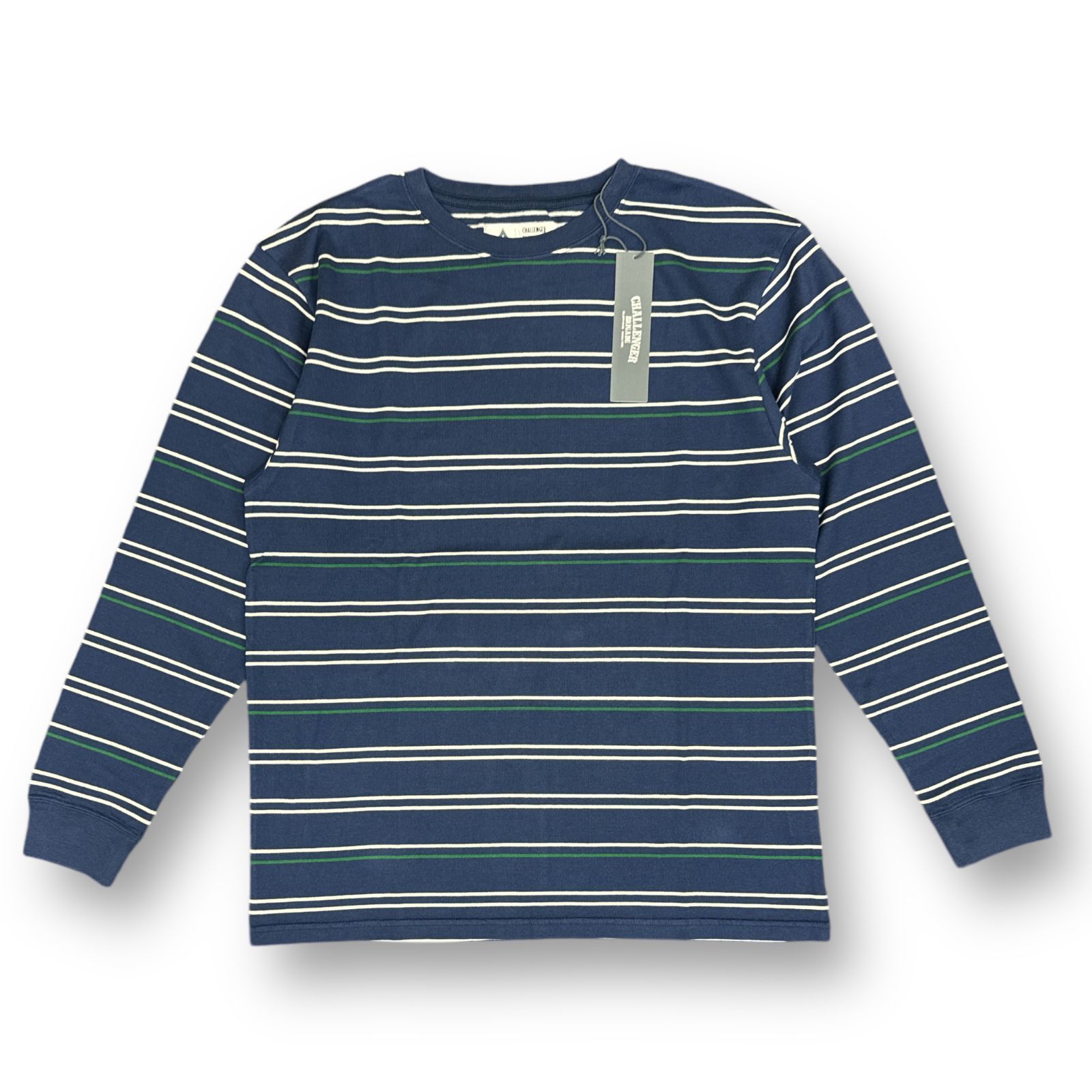 定価12100円 新品 CHALLENGER 24SS L/S MULTI BORDER TEE ロング 