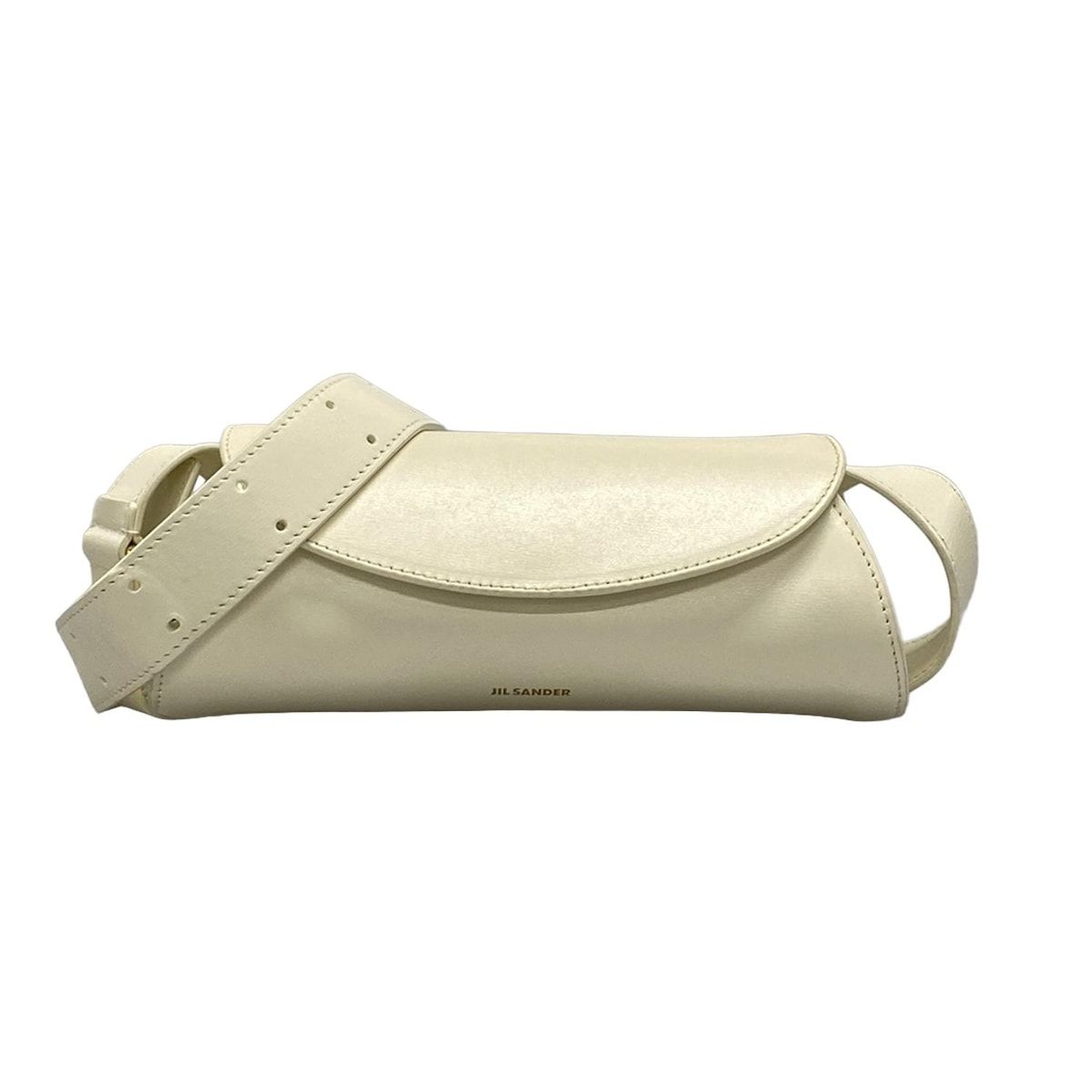 JILSANDER ジルサンダー ショルダーバッグ カンノーロミニ J08WD0008 アイボリー レザー