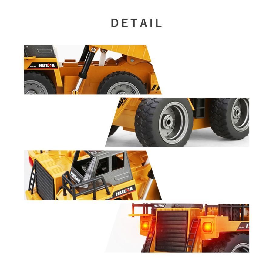 HuiNa Toys 1573 10CH 1/14 RC ダンプトラック （RTR） Homepatche