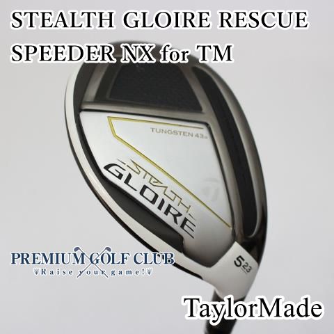 中古】[B+ランク] ユーティリティ テーラーメイド ステルスグローレレスキュー STEALTH GLOIRE RESCUE/SPEEDER NX  for TM/R/23[5423] メルカリ