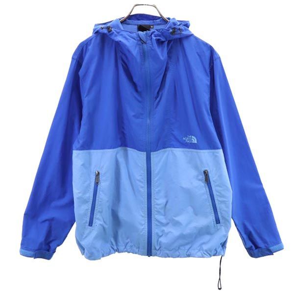 ザノースフェイス NP21430 ナイロンジャケット M 青系 THE NORTH FACE フード メンズ 【中古】 【230330】