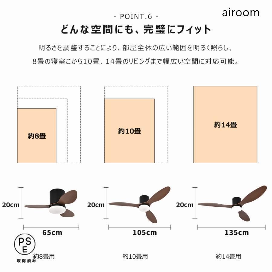 14畳 ファン付き照明
