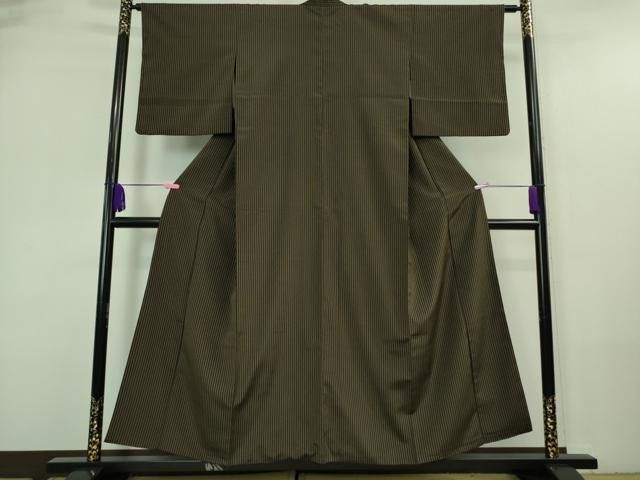 平和屋着物□極上 お召 縞 逸品 DZAA7553kh5 - メルカリ