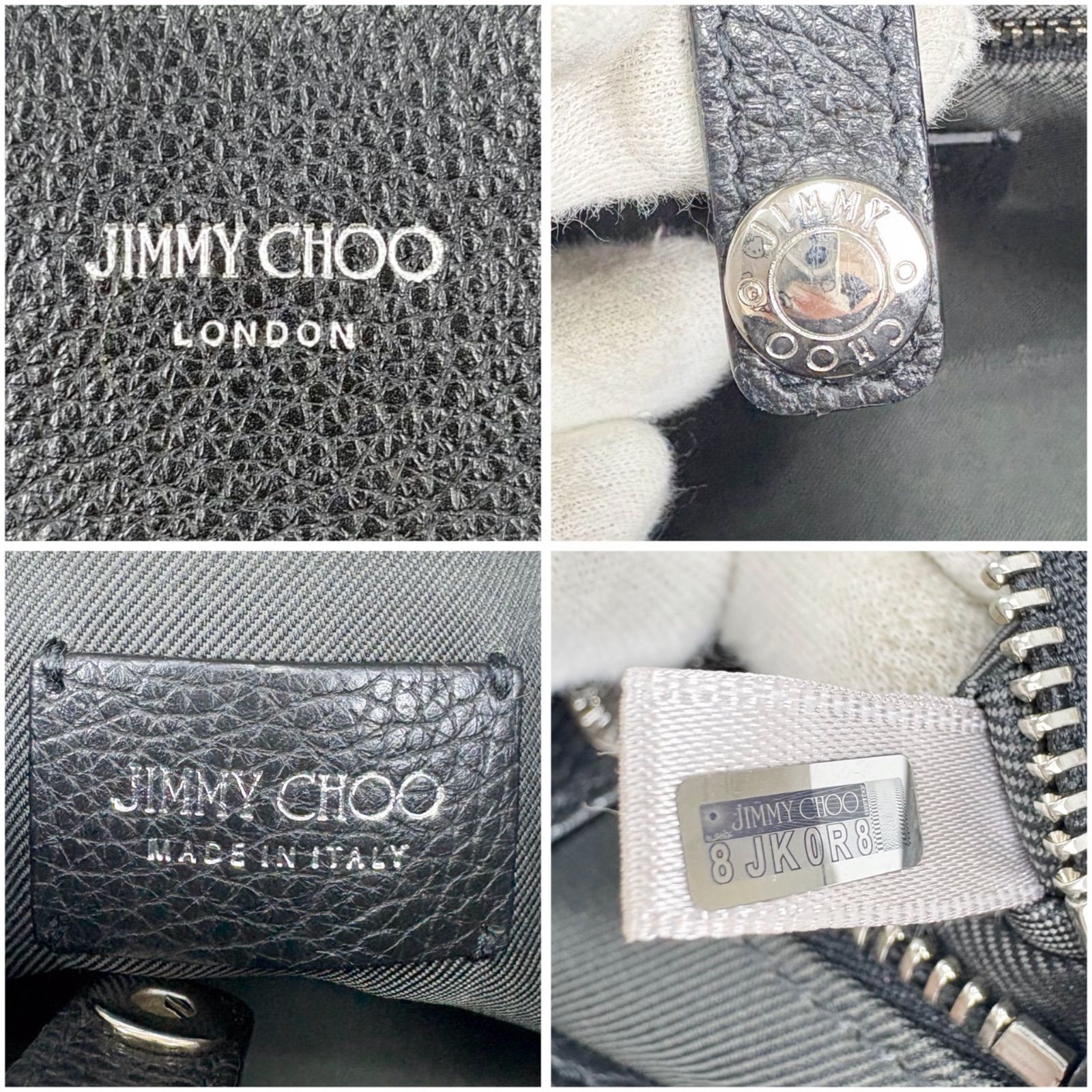 ジミーチュウ ペガシ ミニ スタッズ ハンドバッグ 2way クロスボディ 黒 ジミーチュウ JIMMY CHOO ペガシ ミニ スタッズ ハンドバッグ