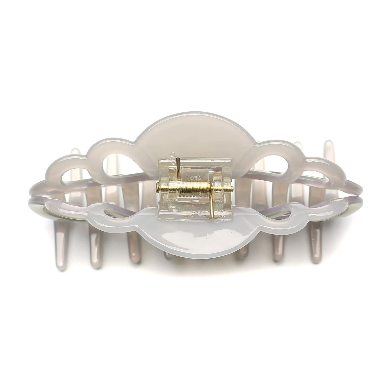  在庫処分 1本 韓国 レディース 可愛い ヘアアクセサリー 10 cm Mint しっかりとまる バンスクリップ グリーン 緑 クリップ Green 髪留め ヘアクリップ 大きめ QinGoo クリップ クリップ 輪ゴム