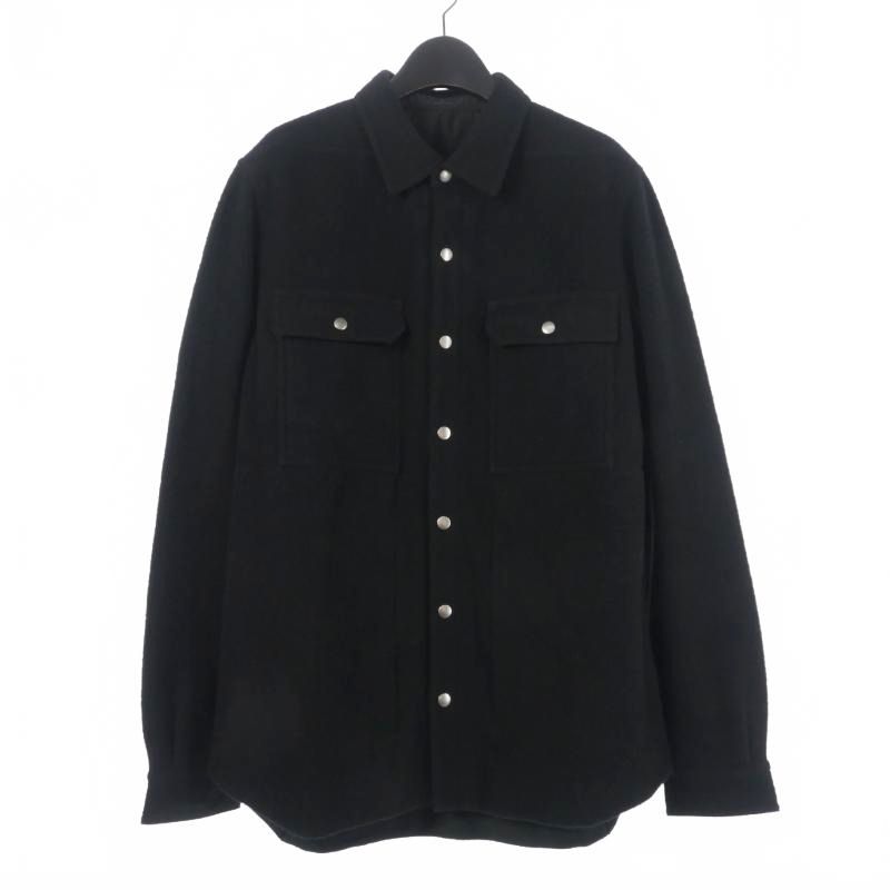 RICK OWENS シャツブルゾン リックオウエンス Rick Owens OUTERSHIRT アウターシャツ
