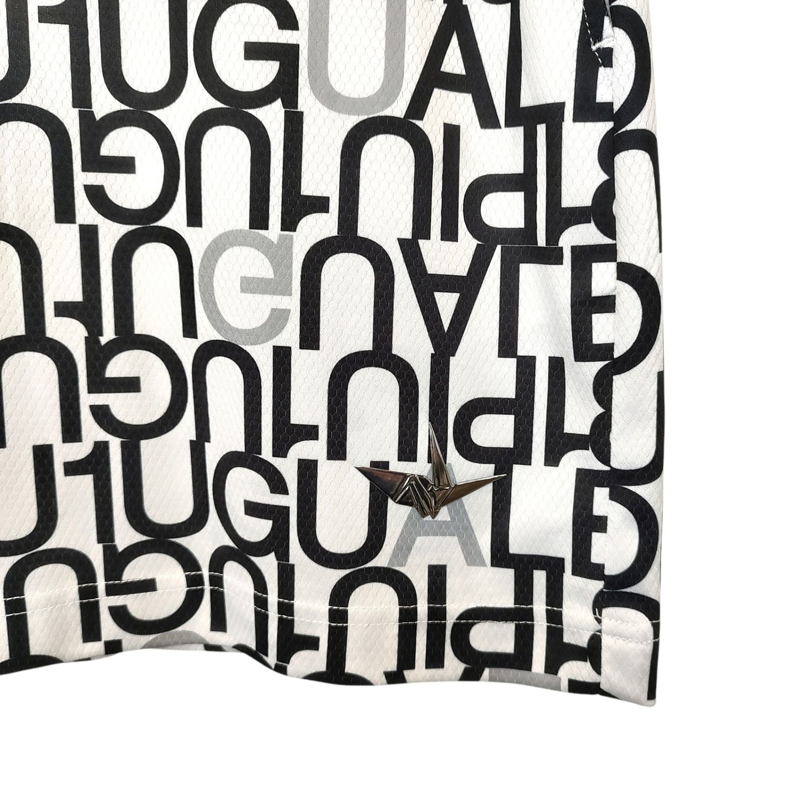 未使用品】1PIU1UGUALE3 GOLF フルミックスロゴタイトスカート1