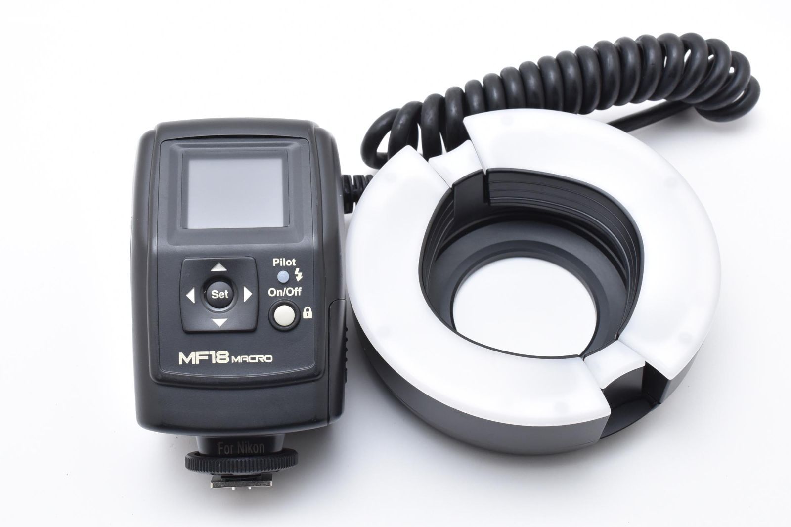 ニッシン NISSIN DIGITAL MF18 MACRO ニコン用 ストロボ リングフラッシュ LL99 5537