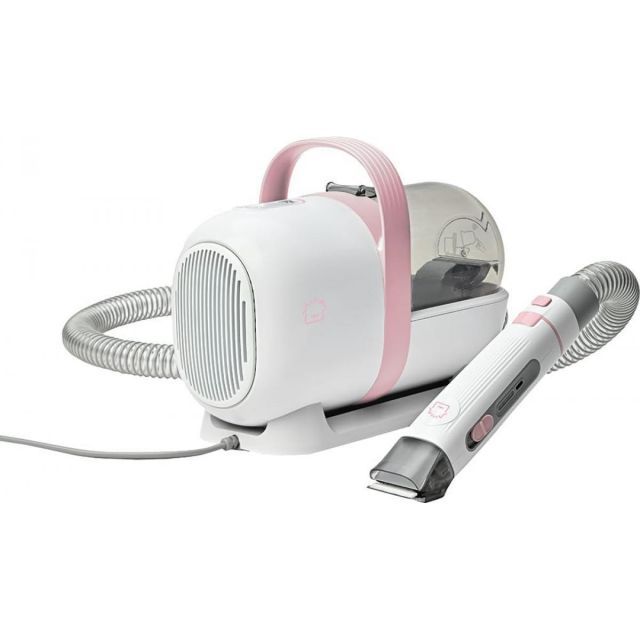 マルカン おうちサロン グルーミングクリーナー DA-414 トリミング バリカン ペット用 掃除機 ブラシ 犬猫用