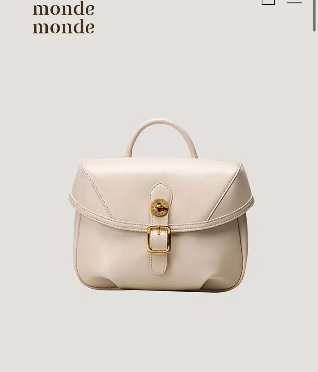 MondeMonde 몽드몽드 麻 ロング クロスバッグ