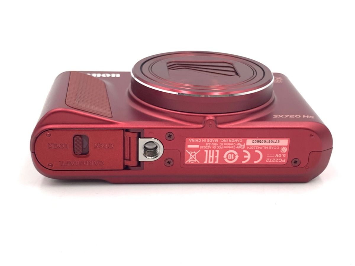 中古】 【良品】 キヤノン PowerShot SX720 HS レッド - メルカリ