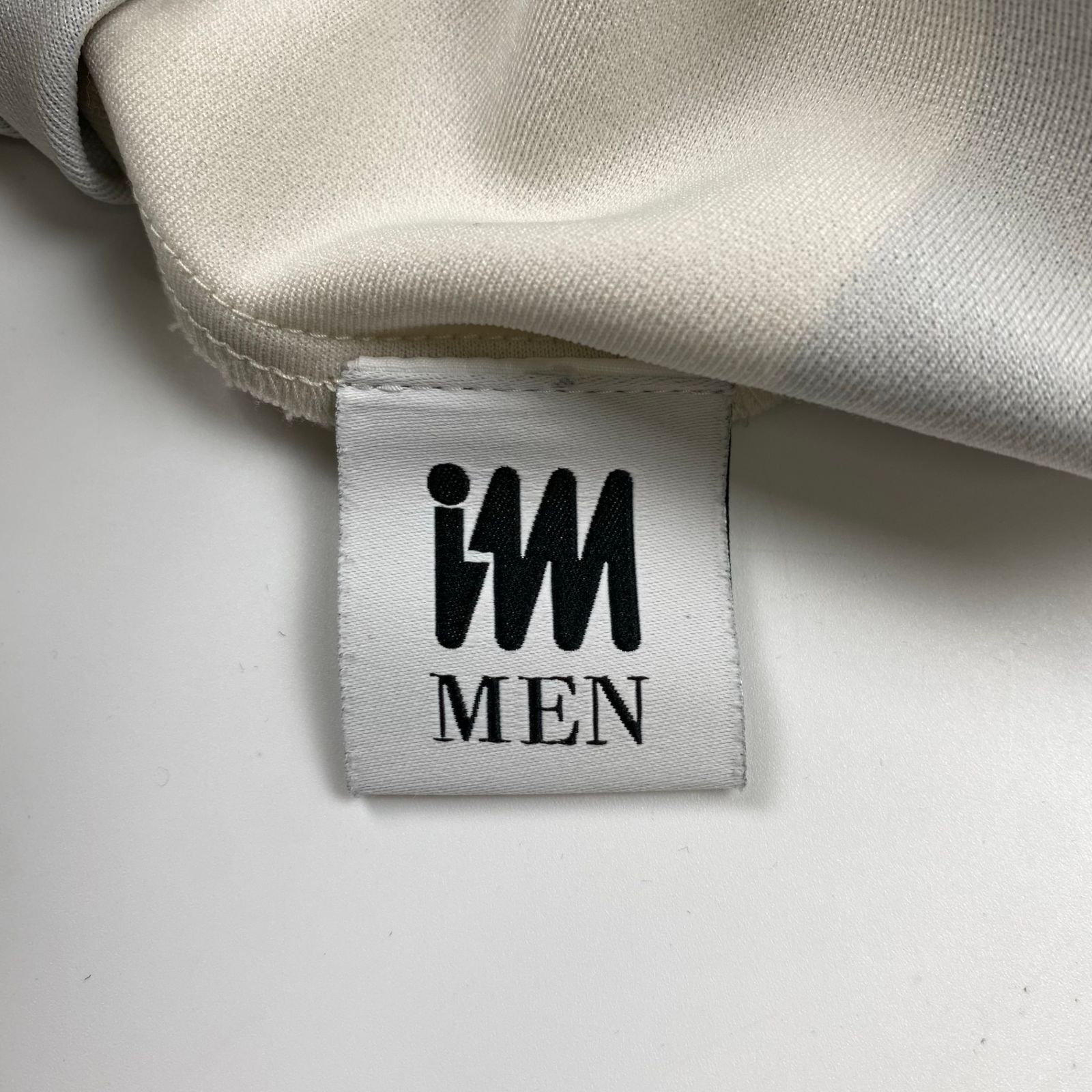 IM MEN アイムメン / GEOMETRY JERSEY STITCH 幾何学柄 カットソー T 