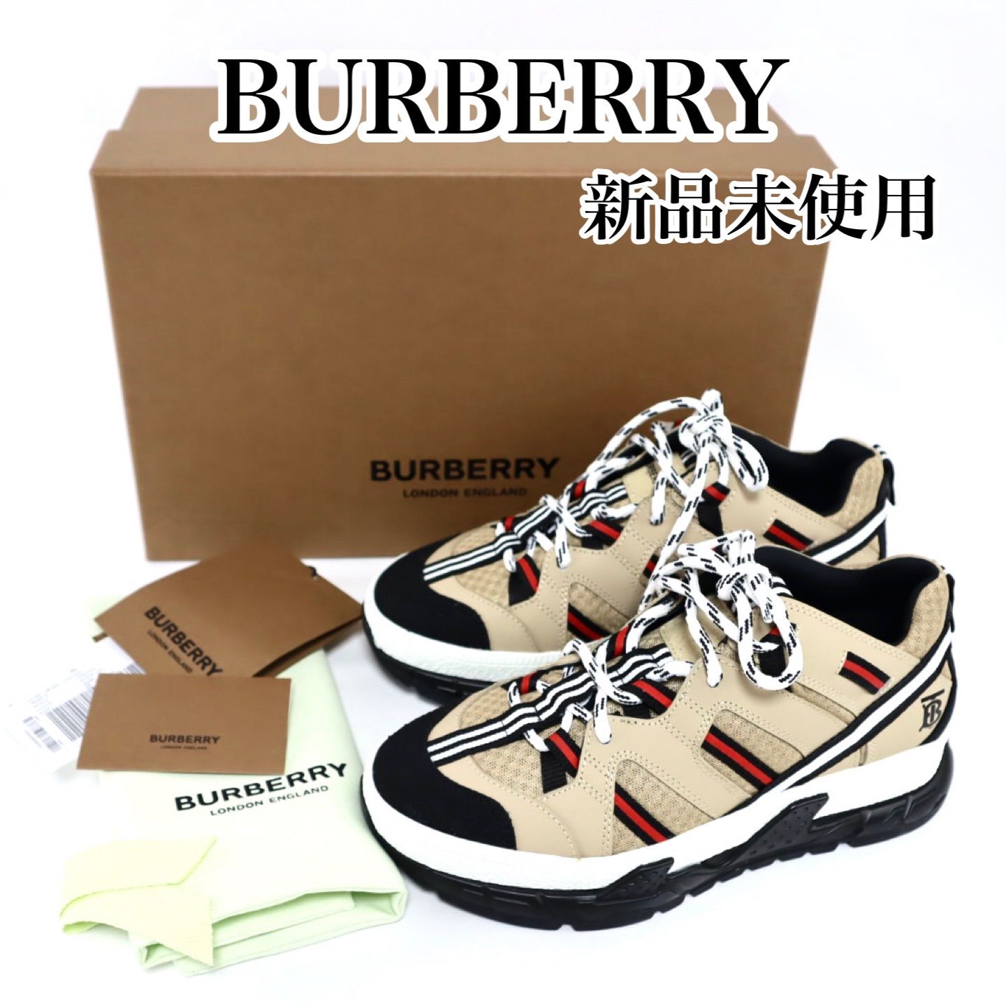 格安100%新品 新品未使用 バーバリー BURBERRY スニーカー 1kYLZ