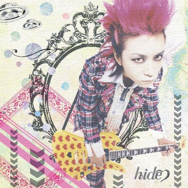 送料込】アートパネル hide ヒデ ミュージシャン ギタリスト