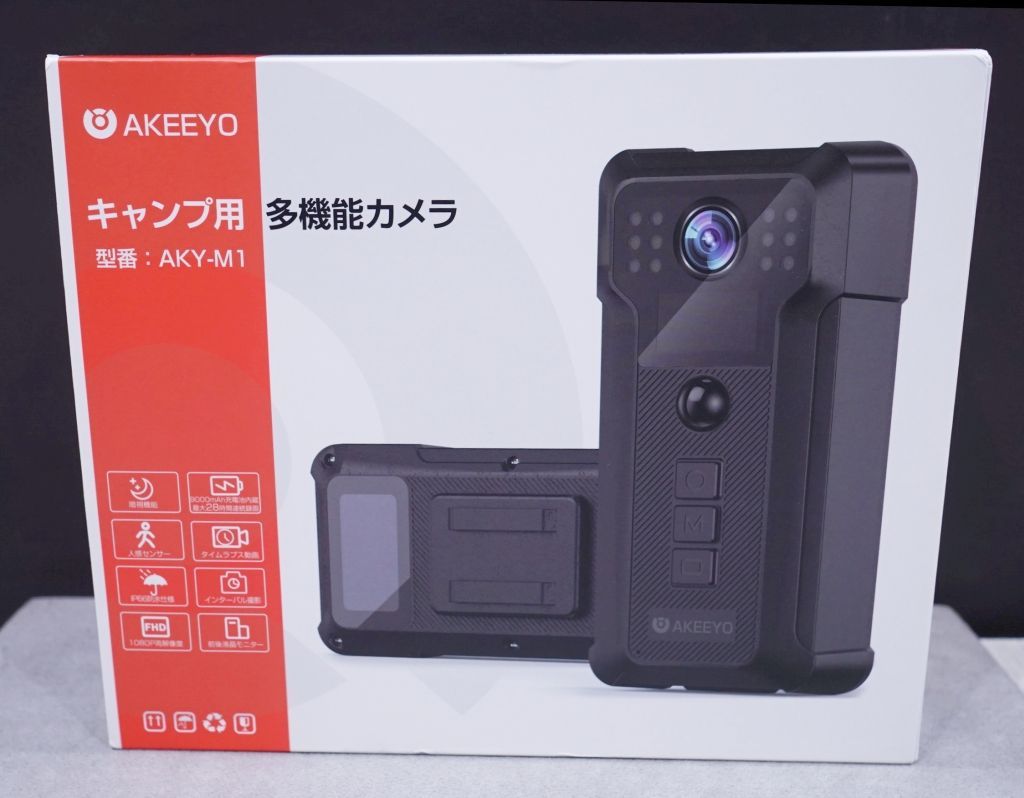 AKEEYO AKY-M1 キャンプ用カメラ 防犯カメラ 美品 AKEEYO AKY-M1 キャンプ用多機能カメラ 防犯カメラ