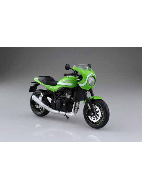 アオシマ 1/12完成品バイク KAWASAKI Z900RS カフェ ビンテージライムグリーン - メルカリ