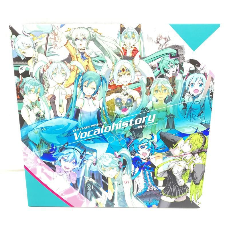 Vocalohistory feat.初音ミク[3939セット限定生産盤] 開封】帯無)EXIT TUNES PRESENTS Vocalohistory feat.初音ミク【3939