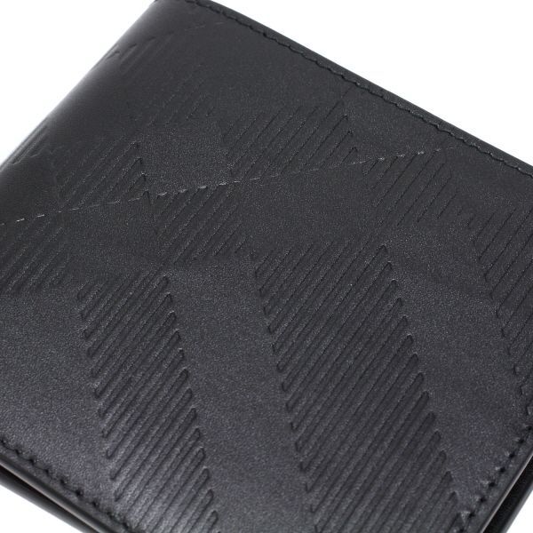 24AWモデル バーバリー BURBERRY CC BILL COIN エンボスチェック