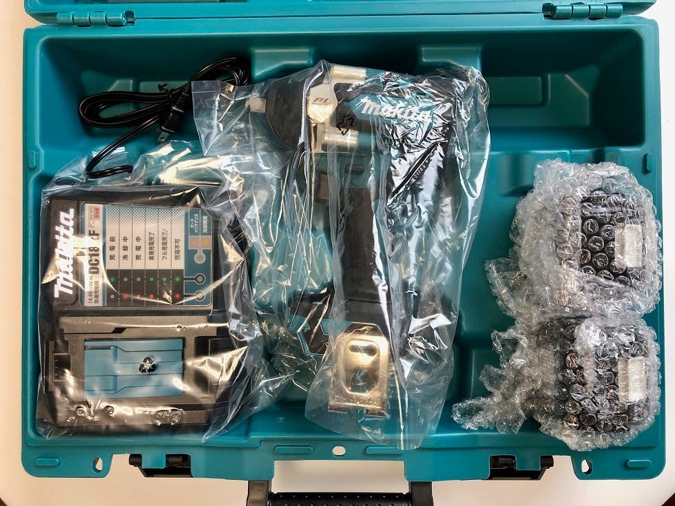 マキタ インパクトレンチ TW700DRGX18V マキタ純正フルセット バッテリ純正BL1860B×2個＋充電器DC18RF 電動工具 インボイス対応領収書OK 平日のみ発送