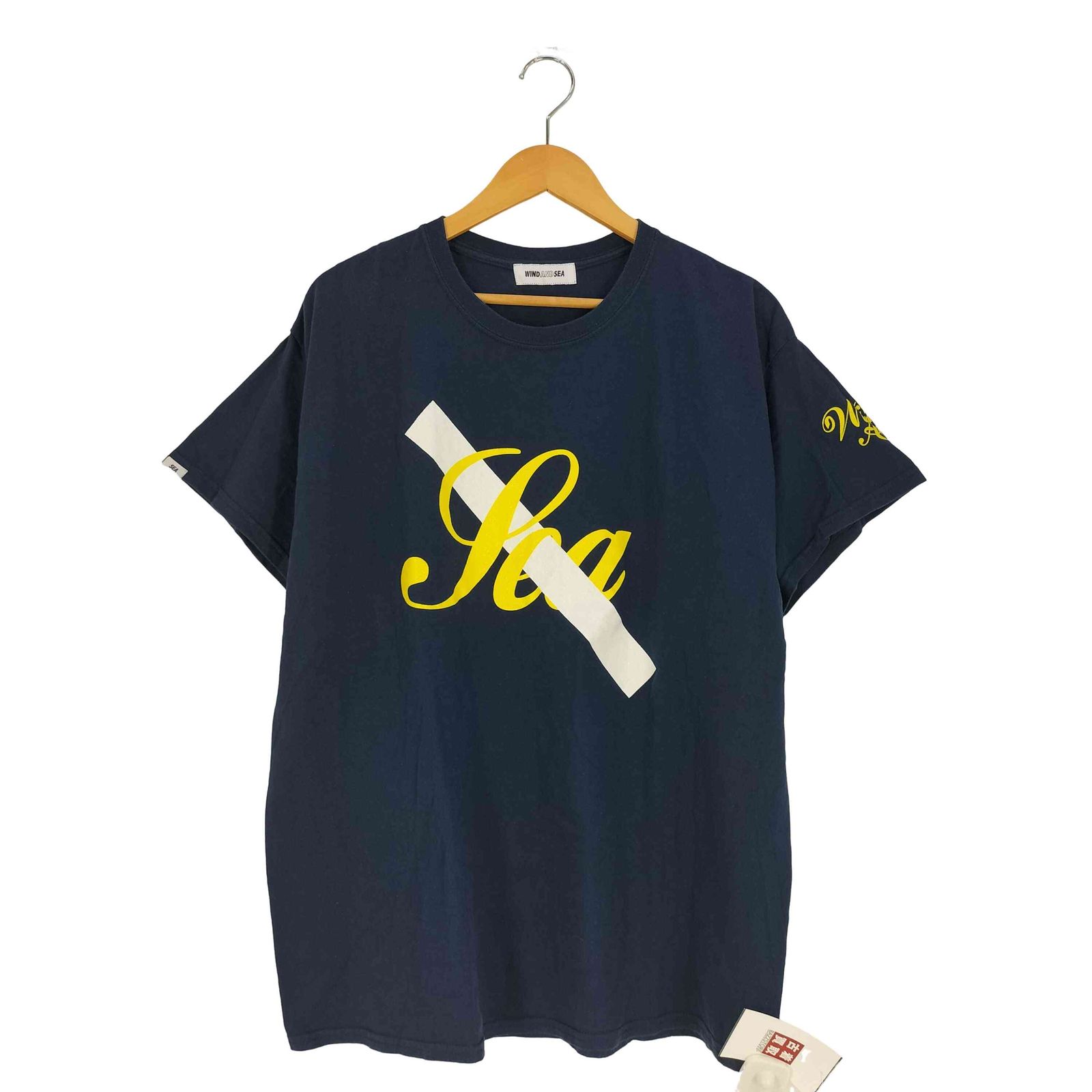 中古・古着通販】WIND AND SEA (ウィンダンシー) ロゴ クルー