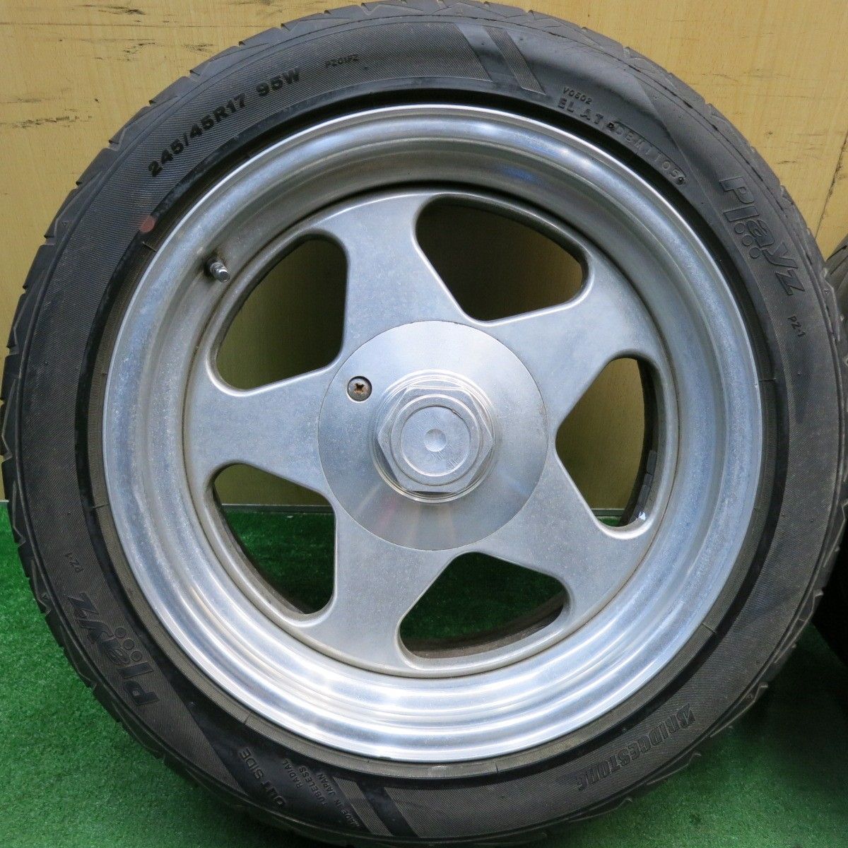 4本価格☆BOYDS cast ターボテック 245/45R17 265/40R17 ブリヂストン 