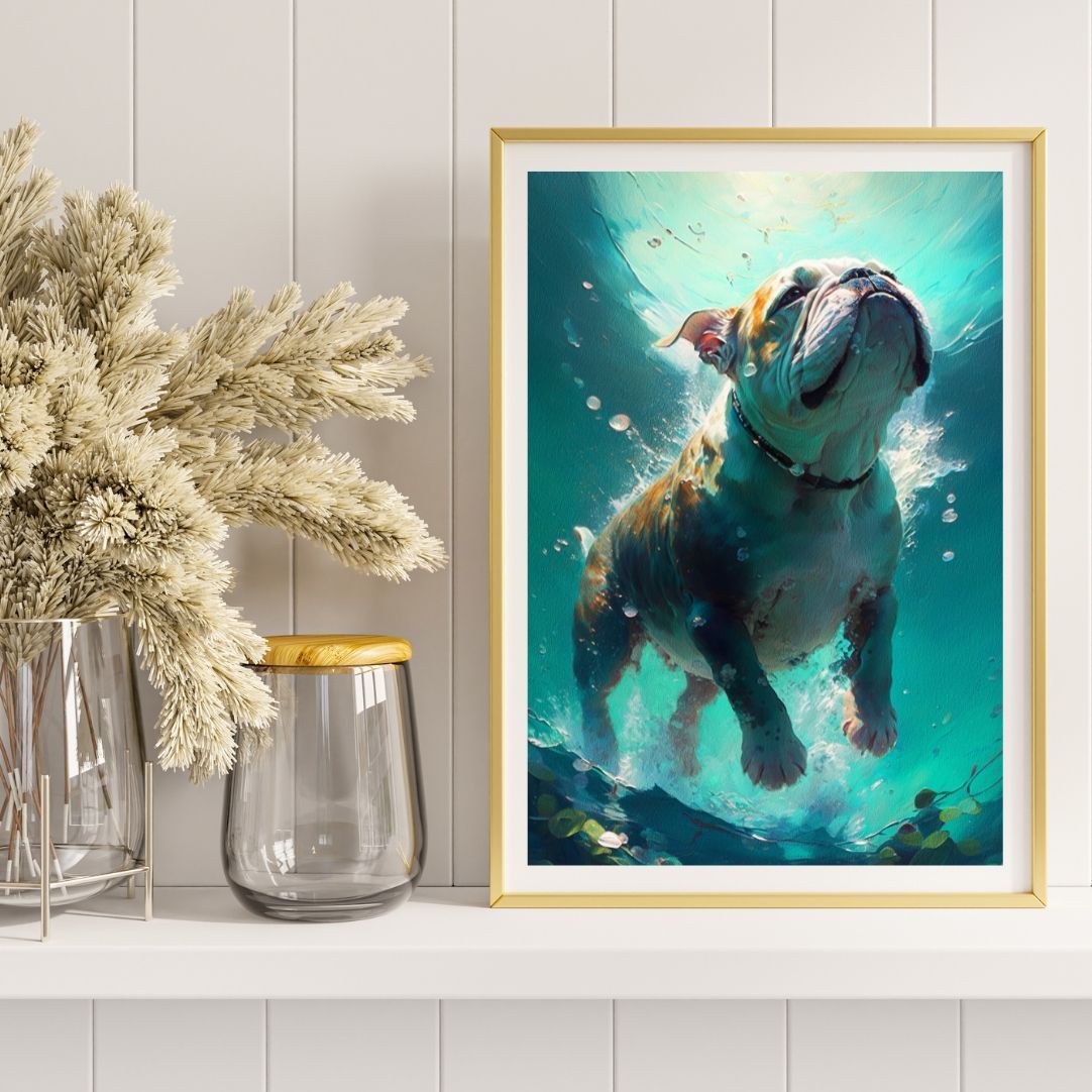 Heavenly Life（天ノ国） - ゴールデンレトリバー犬 No.2】アート