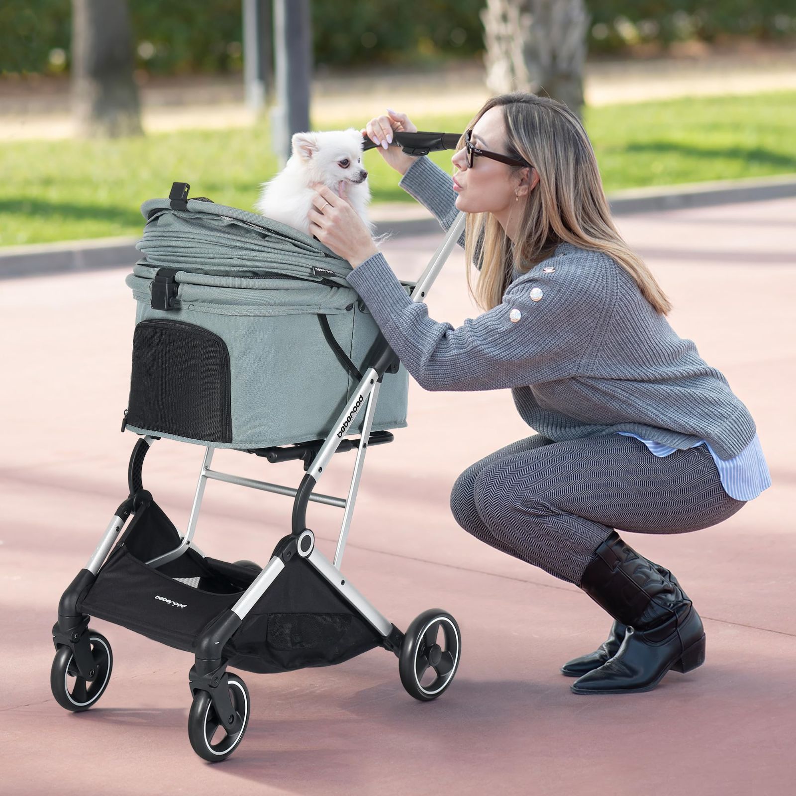 T4 ペットカート 猫 カート小型犬 バギー PETS 折りたたみ 4輪