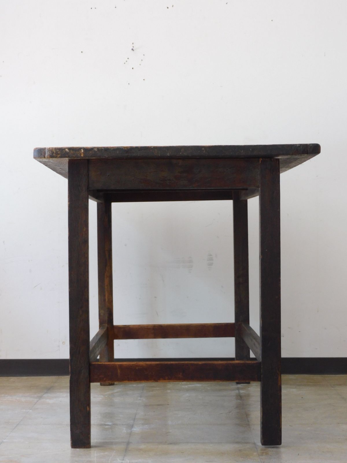 創作木材家具屋さんのアンティーク仕上　 テーブル 展示品　未使用 フランスアンティーク 木製テーブル/作業台 - L'atelier