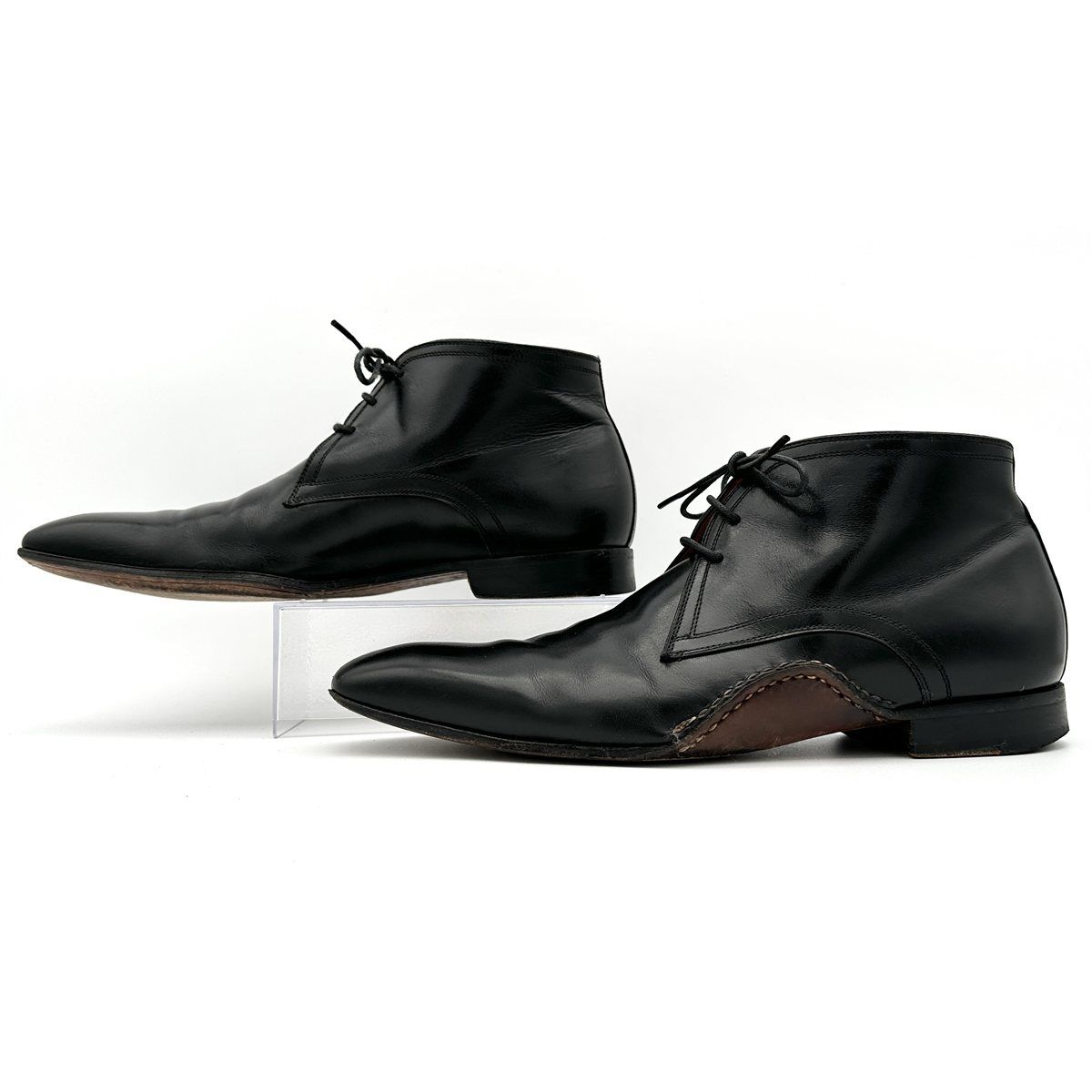 □希少□ MAGNANNI オパンカ チャッカブーツ 本革 プレーントゥ
