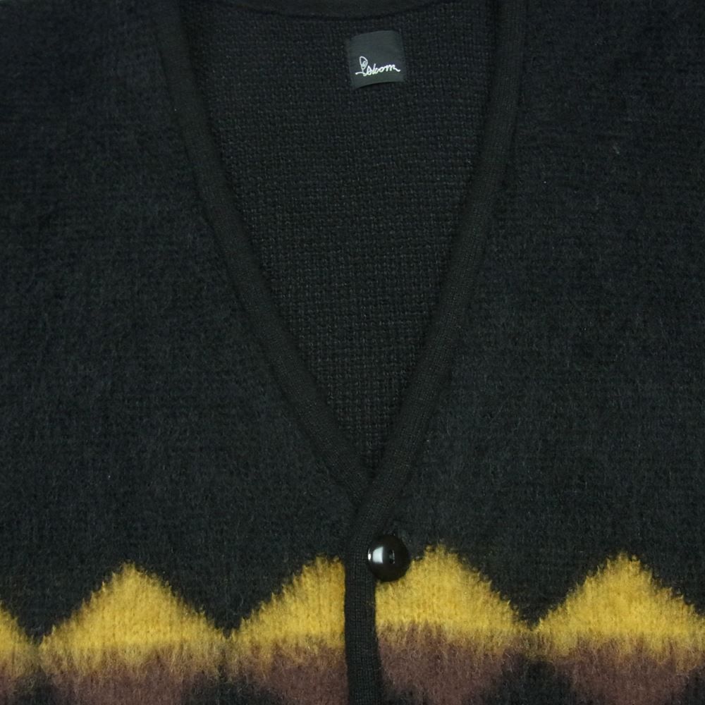 PERVERZE パーバーズ 20AW Wave Crash Knit Cardigan ウエーブ