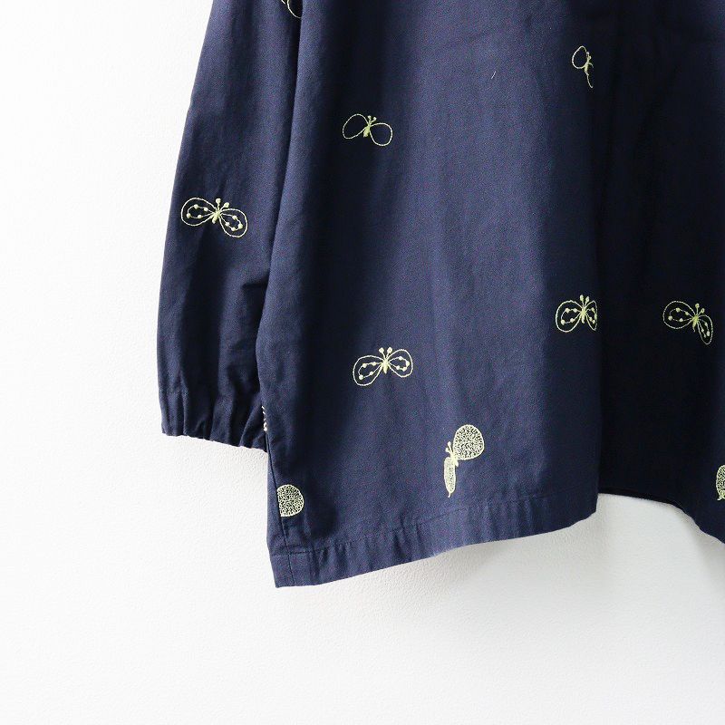 ミナペルホネン mina perhonen ld1011 choucho ランドリーブラウス 36  