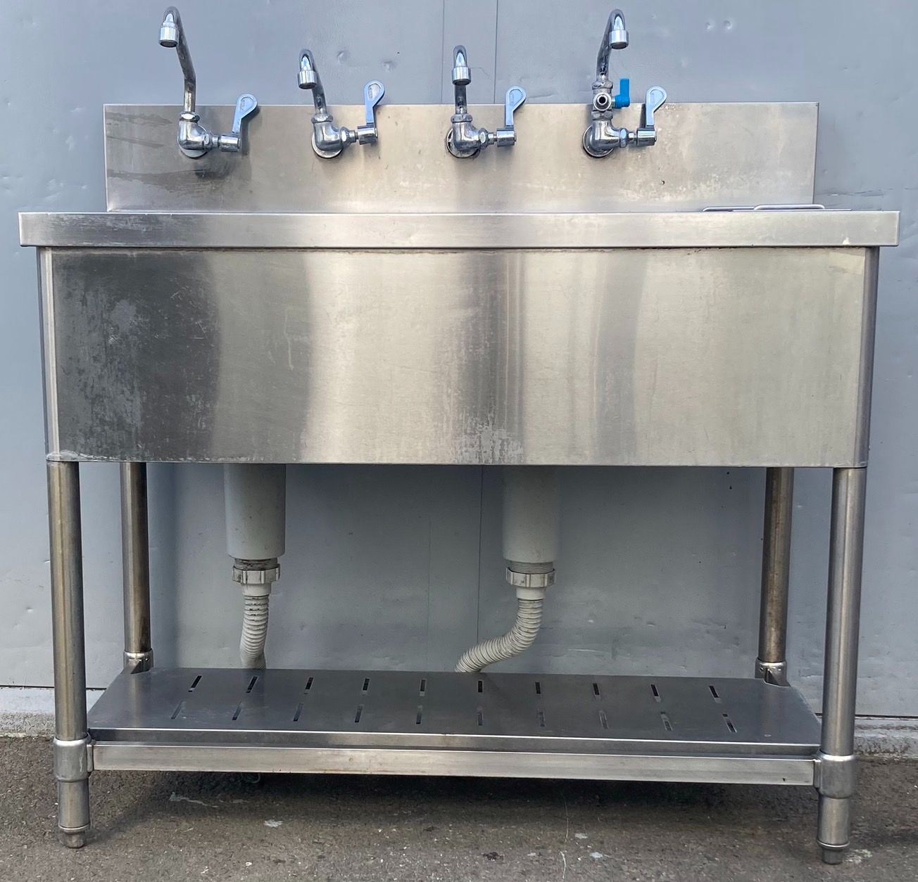 二槽シンク マルゼン 750×450×800 2429 一槽シンク 450