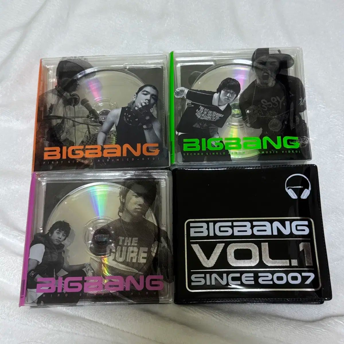 BIGBANG ビッグバン Single 1 2 3 レギュラー 家 まとめ売り
