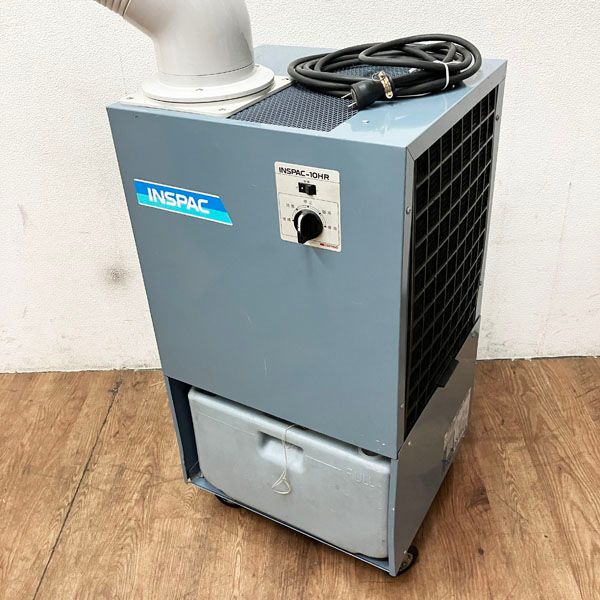 デンソー /DENSO 【中古】スポットクーラー INSPAC-10HR 2.15kW ‎100V 自動首振り 電源プラグ新品 電源コード式 業務用  スポットエアコン INSPAC-10HR - メルカリ