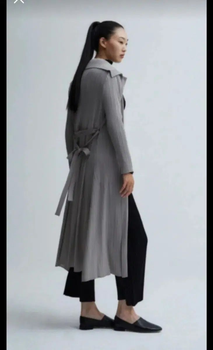 プリーツミー ロング カーディガン