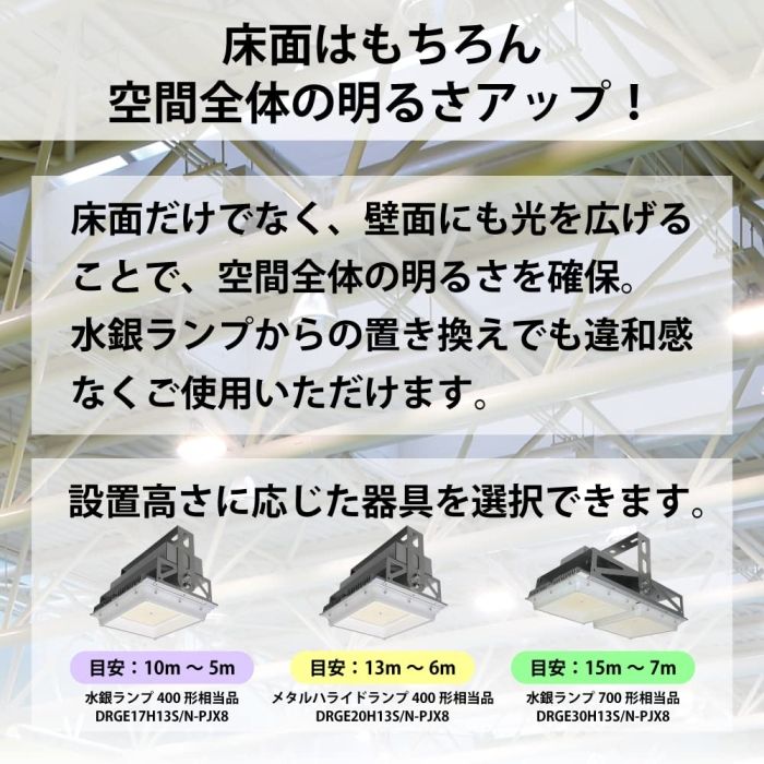 昼白色15500lm 広角タイプ