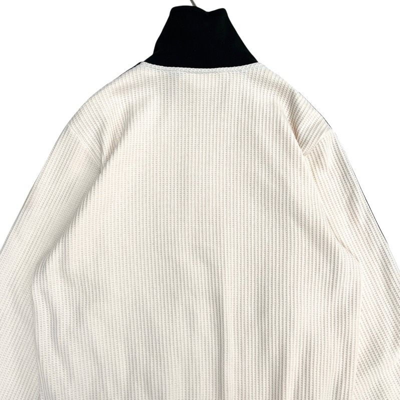 adidas ワッフルトラックジャケット ホワイト 白 正規品 アディダス