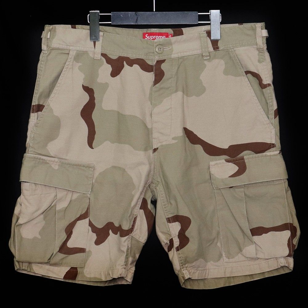 値下げ可　Supreme cargo short カモ　サイズ34 SUPREME Cargo short camo サイズ34 - メルカリ