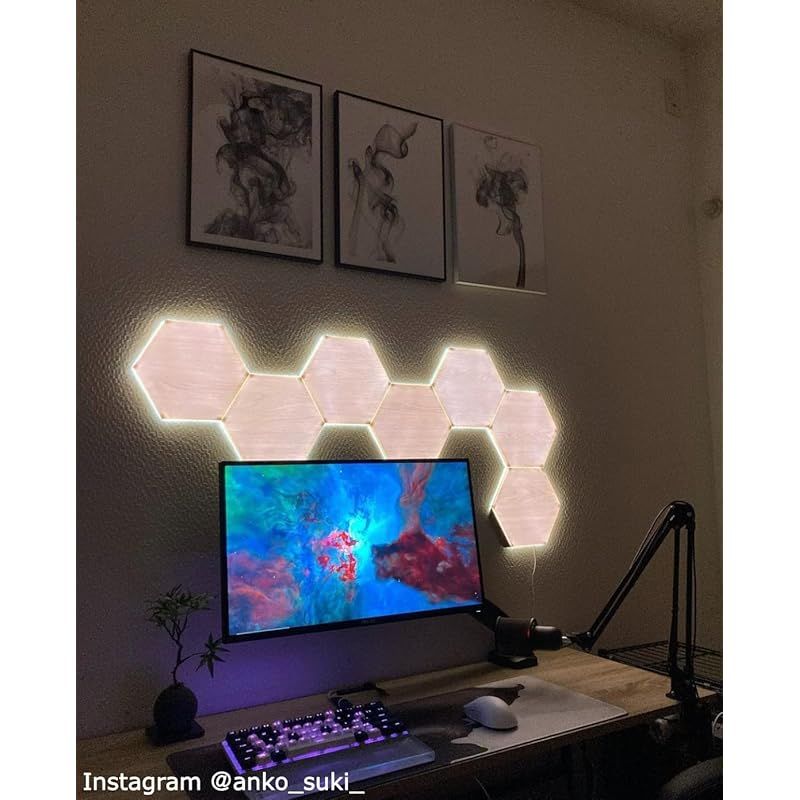 た*か様 Nanoleaf Elements Hexagon スターターパック Nanoleaf Elements ヘキサゴン スターターパック(7枚入り) – GRAPHT