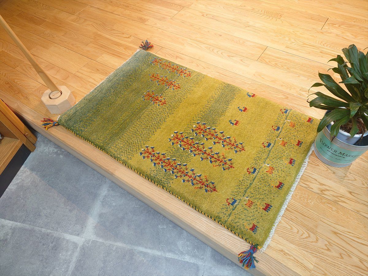 玄関マット ラグ