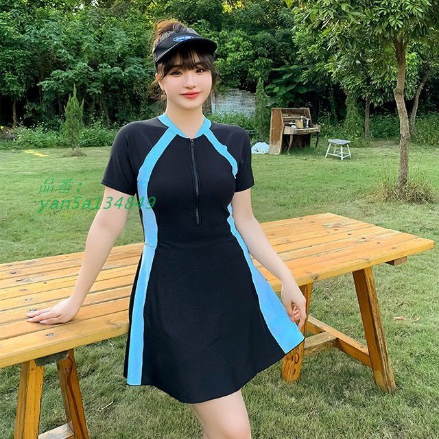 水着 レディース フィットネス水着 体型カバー フィットネス水着 大きいサイズ 水着 5L ワンピース水着 レディース シンプル セット 6L ショートパンツ yan5a134849