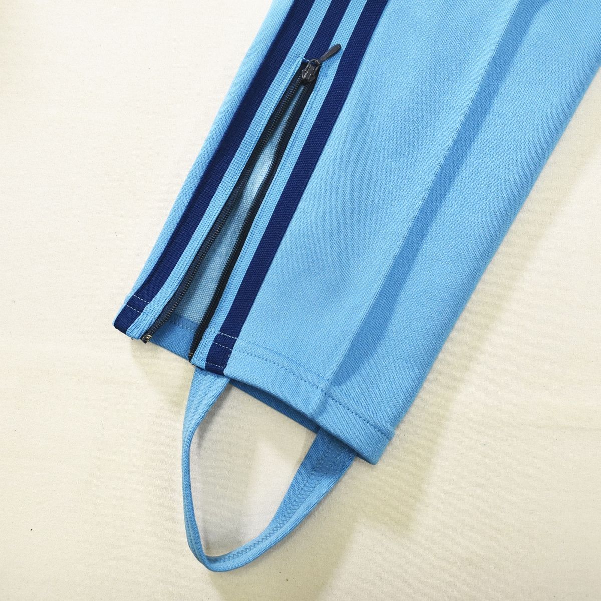 adidas 80s vintage デサント製 トラックジャケット 1 ブルー 中古・古着通販】adidas (アディダス) 80'sヴィンテージ