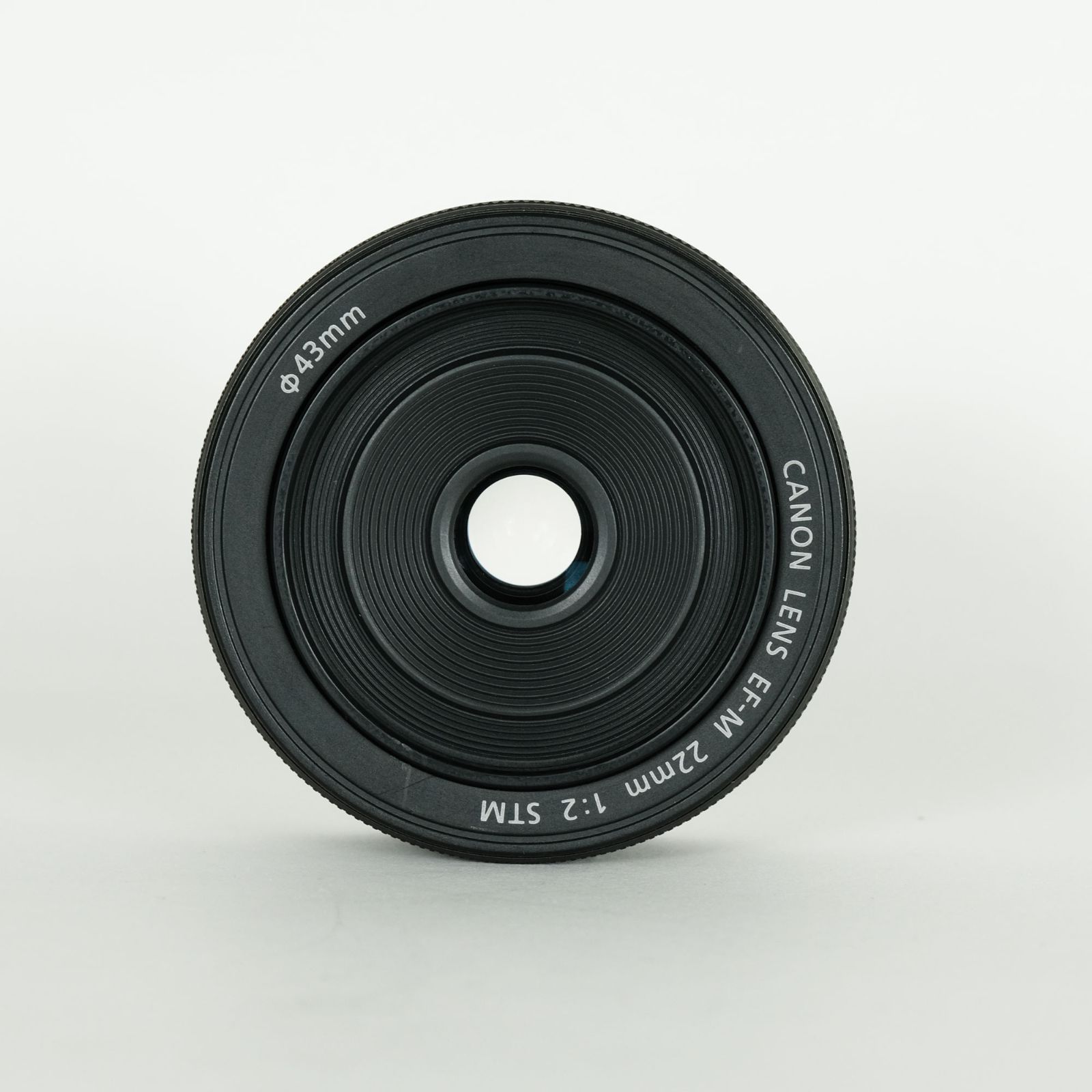 極美品] Canon EF-M22mm F2 STM [グラファイト]