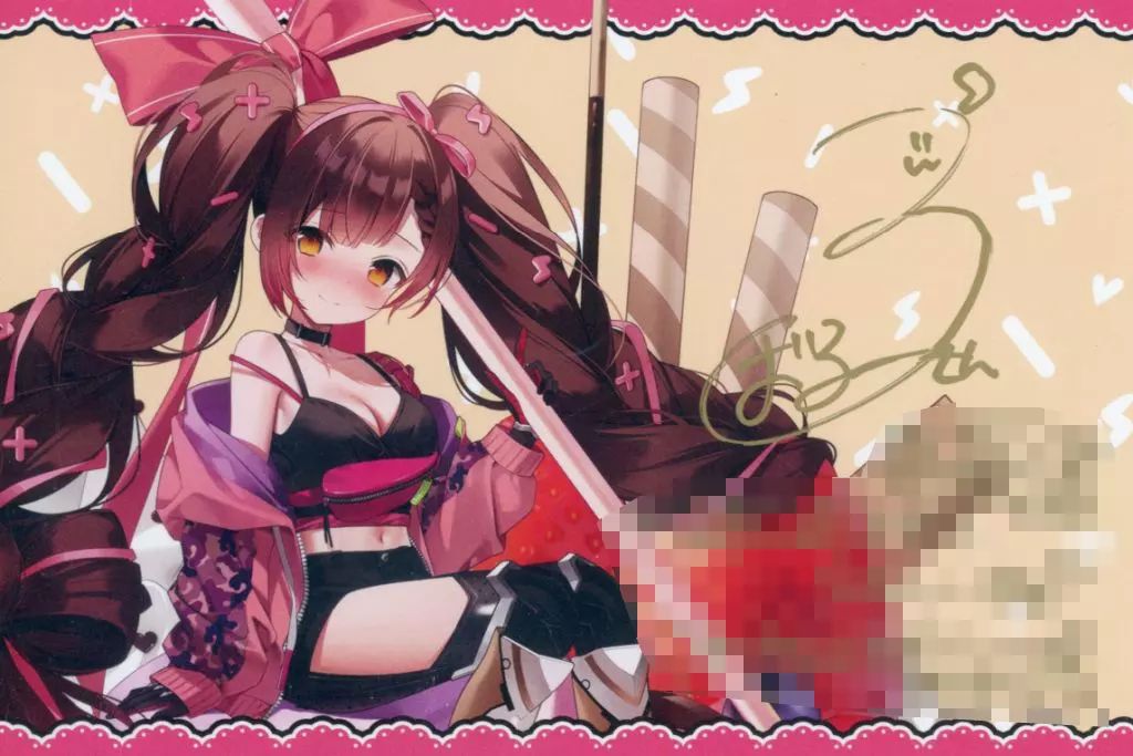 ロボ子さん 数量限定 直筆サイン メッセージ入り ポストカード ⑳ ロボ