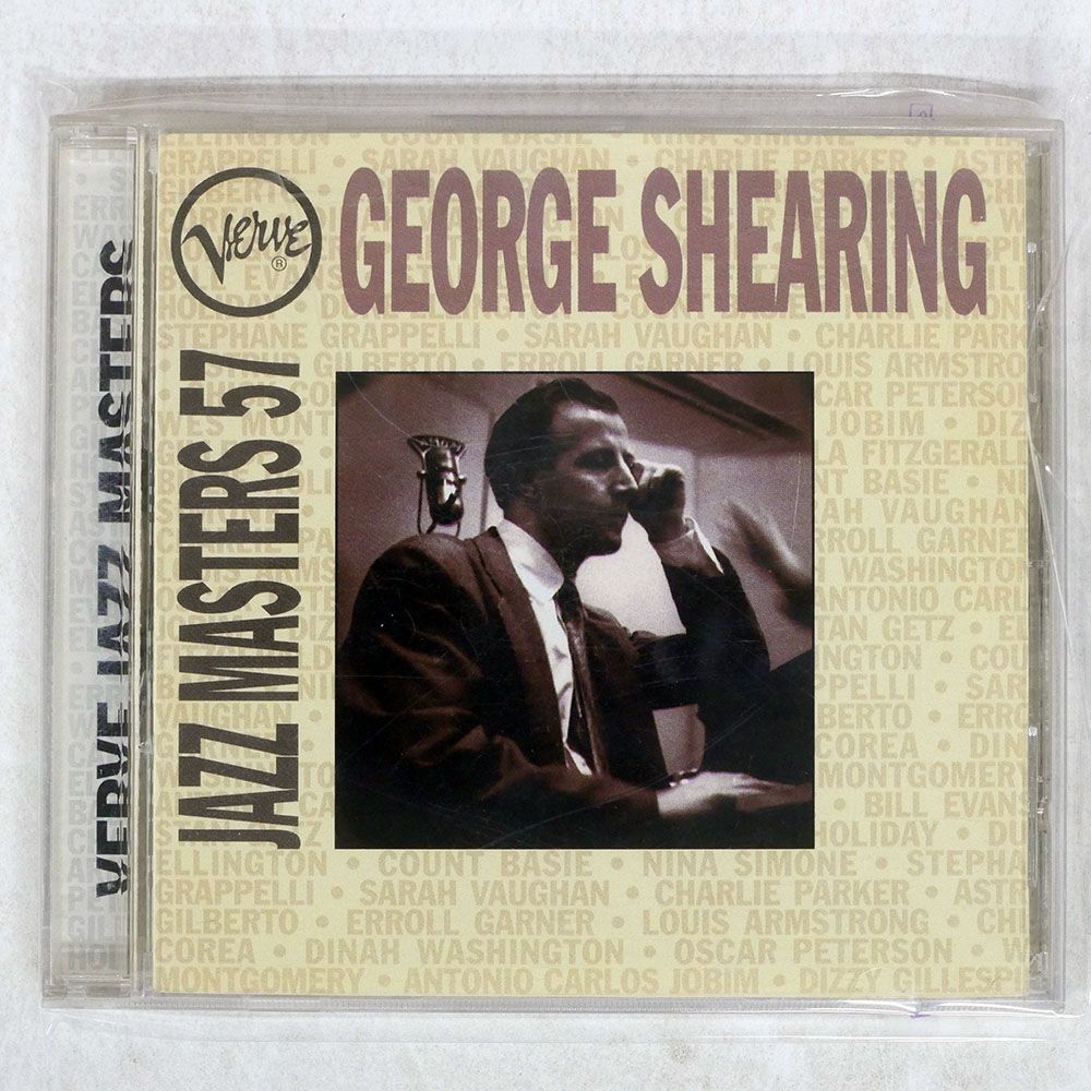 輸入盤 GEORGE SHEARING/VERVE JAZZ MASTERS 57/VERVE 314 529