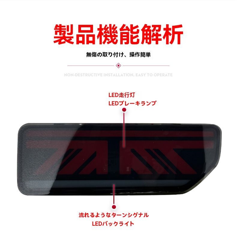 バックランプ ドレスアップ効果抜群