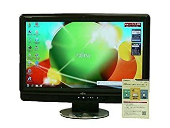 【中古-非常に良い】 液晶一体型 Windows7 デスクトップパソコン 富士通 Celeron DVD 地デジ 4GB/500GB