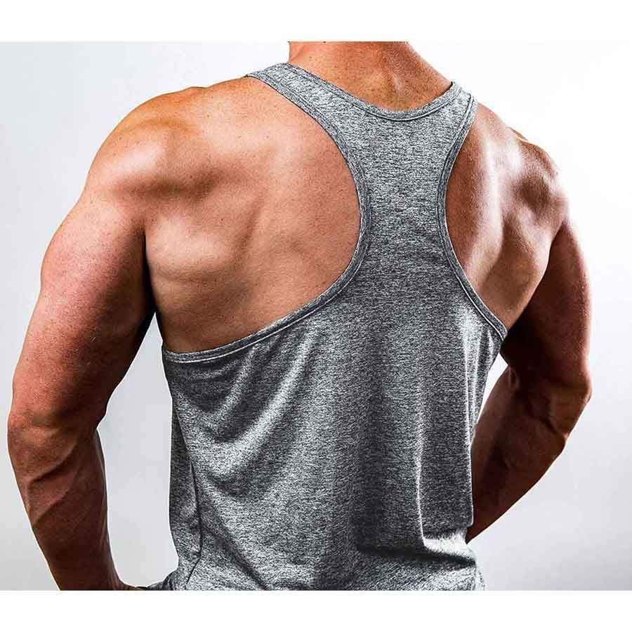 JAZZERCIZE ノースリーブ トレーニングトップ Mサイズ ブラック タンクトップ メンズ トップス トレーニングウェア ノースリーブ